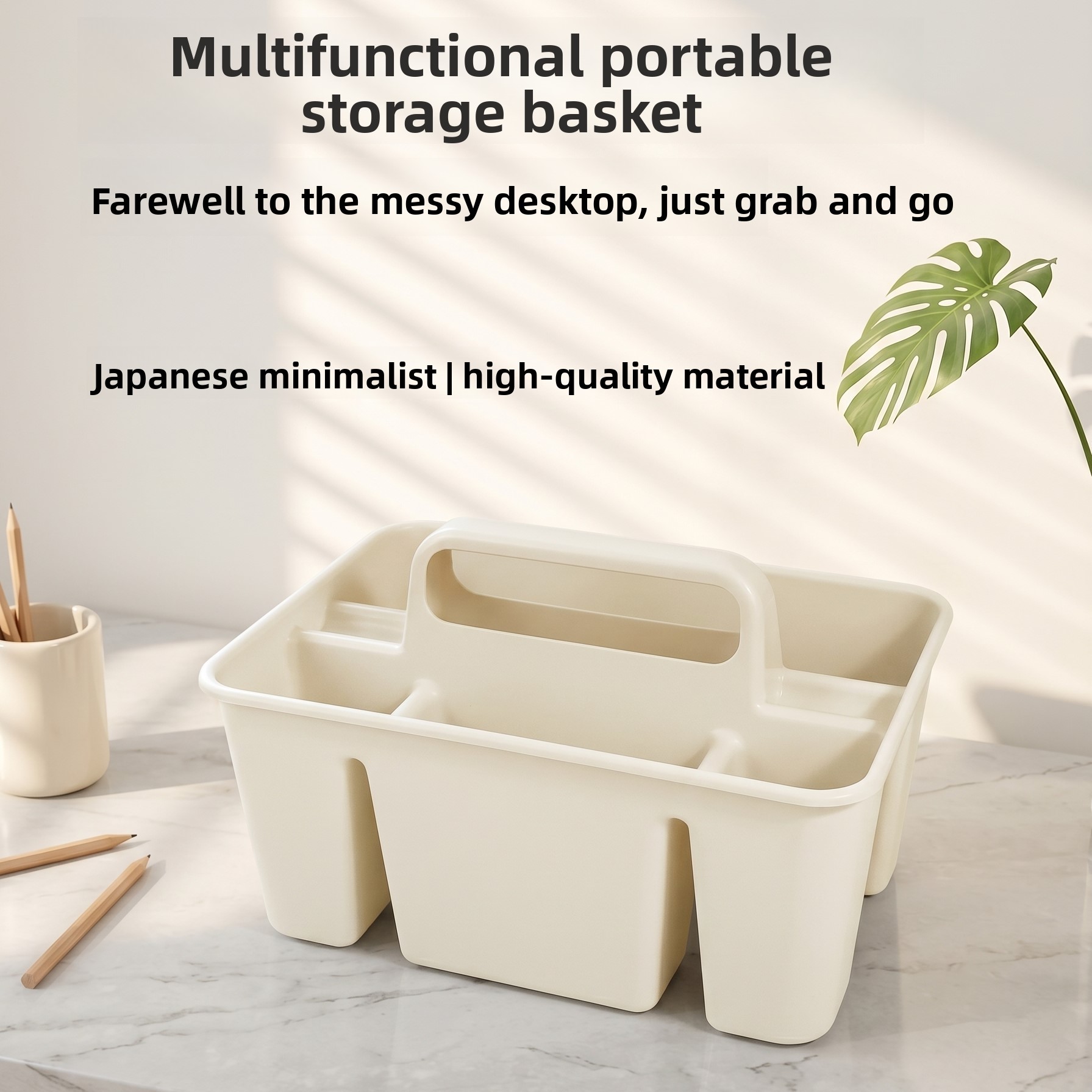 Kitchen Appliances Best - Cesto Organizador Portátil de Plástico com