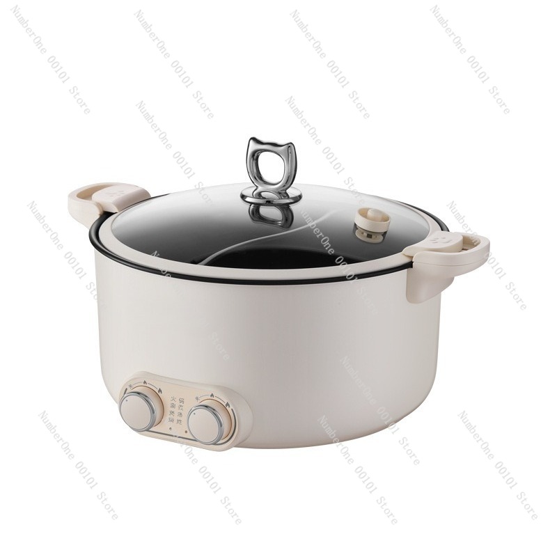 Kitchen Appliances For Home - Panela Elétrica Dupla 6L 8L Multifuncional