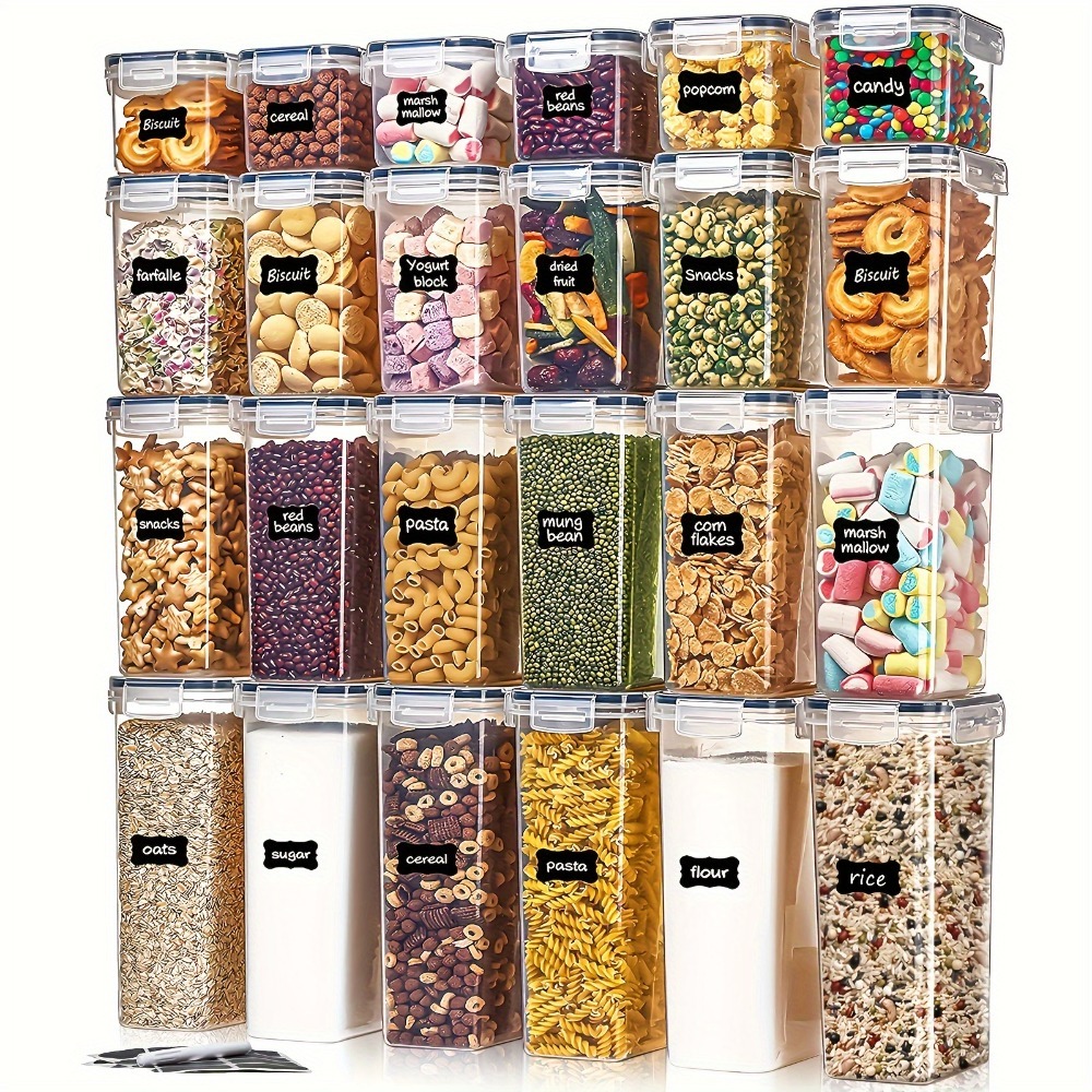 Kitchen Appliances Gift - Conjunto de 24 Peças: 12 Potes