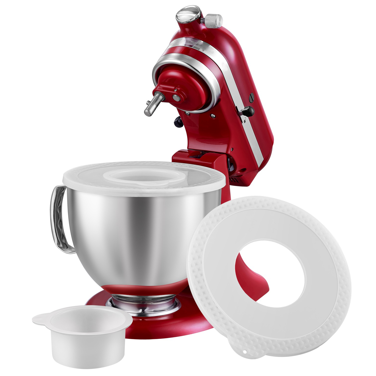Stand Mixer Bowl - 1 pces/2 pces misturadores tigela cobre