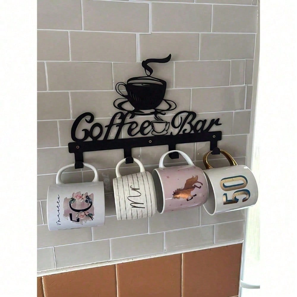 Kitchen Appliances Holder - Suporte de Parede Rústico para Canecas