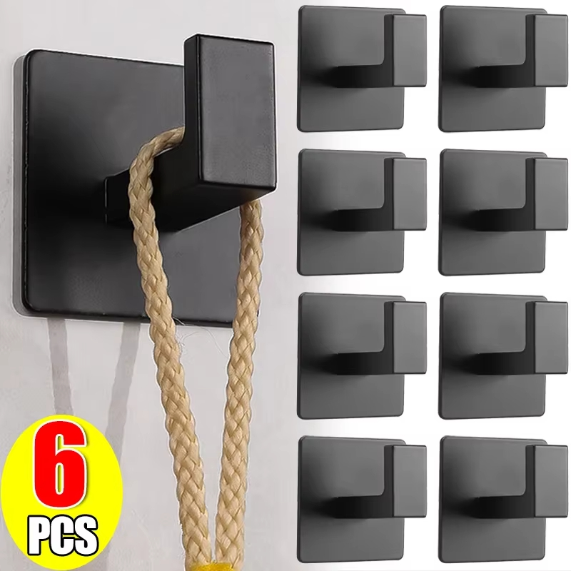 Kitchen Appliances Holder - 1/6 pçs forte auto-adesivo ganchos de