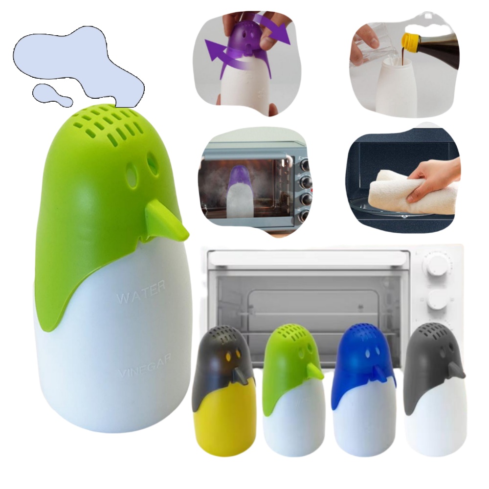 Kitchen Appliances Essentials - Limpador a vapor pinguim, 2 peças,