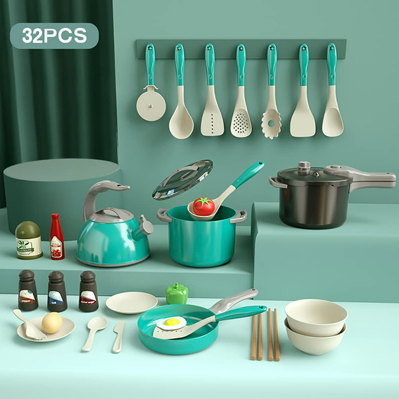 Pretend Cooking Playset com Pl - Kitchen Appliances Kids avaliação e preço