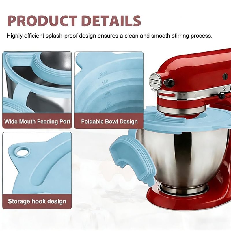 Tampa de silicone para batedei - Stand Mixer Bowl avaliação e preço