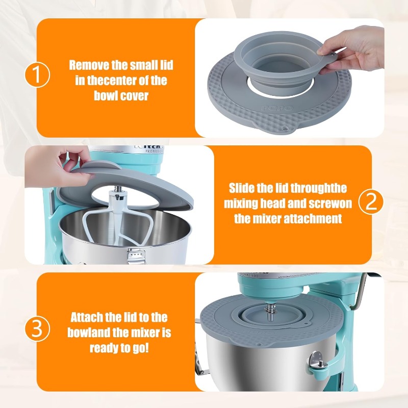 Tampa de Silicone para Batedei - Stand Mixer Bowl avaliação e preço