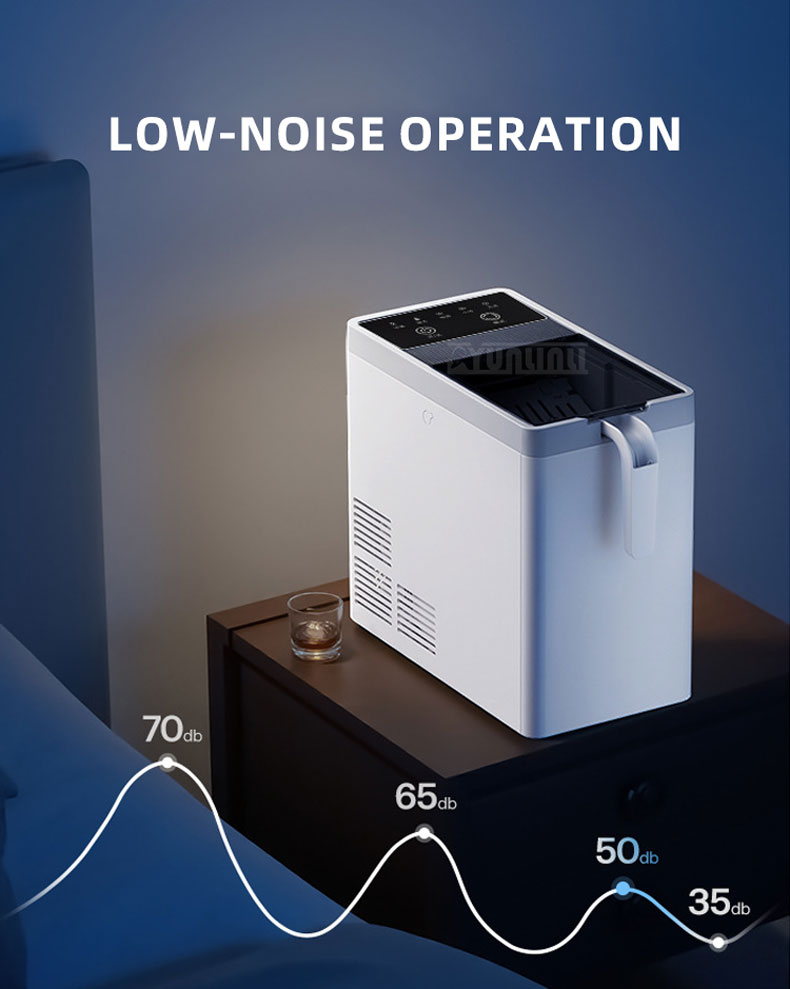 Máquina de Fazer Gelo Portátil - Kitchen Appliances For Home avaliação e preço