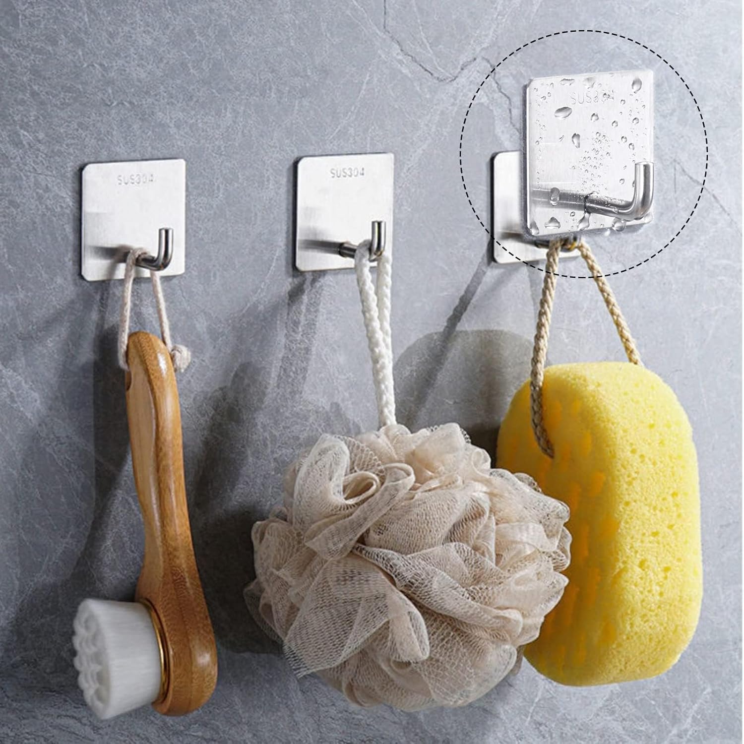 Gancho Adesivo de Aço Inoxidáv - Kitchen Appliances Holder avaliação e preço