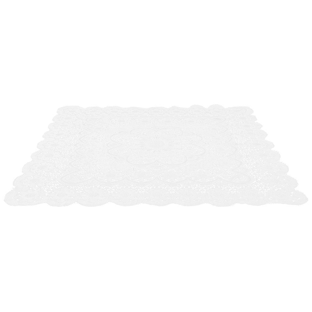 Toalha de Mesa Quadrada Branca - Kitchen Appliances Essentials avaliação e preço