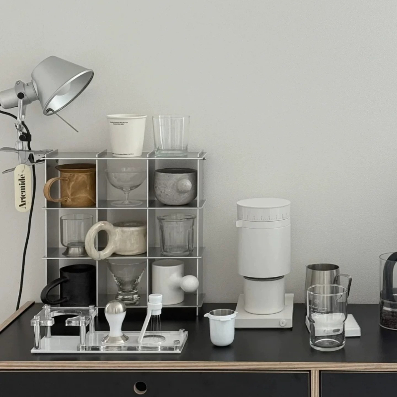 Prateleira Minimalista de Alum - Kitchen Appliances Holder avaliação e preço