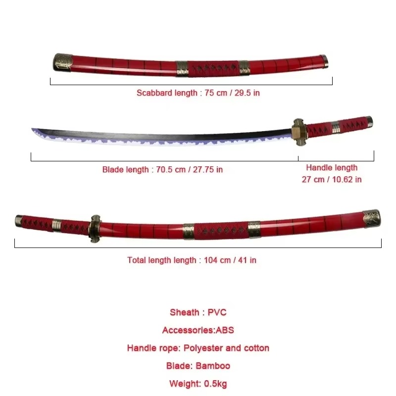 40incn roronoa zoro katana nin - Kitchen Appliances Ninja avaliação e preço