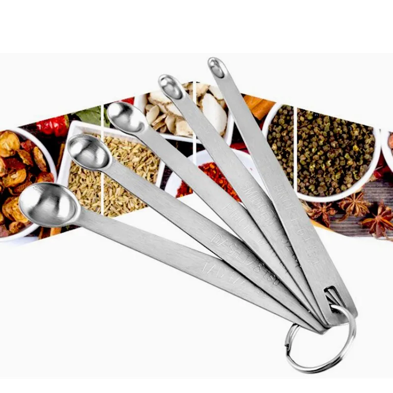 Novo 5 pçs/set mini colher de  - Kitchen Appliances Best avaliação e preço