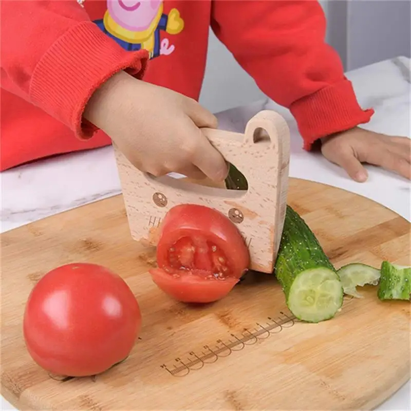 Faca infantil de madeira para  - Kitchen Appliances Kids avaliação e preço