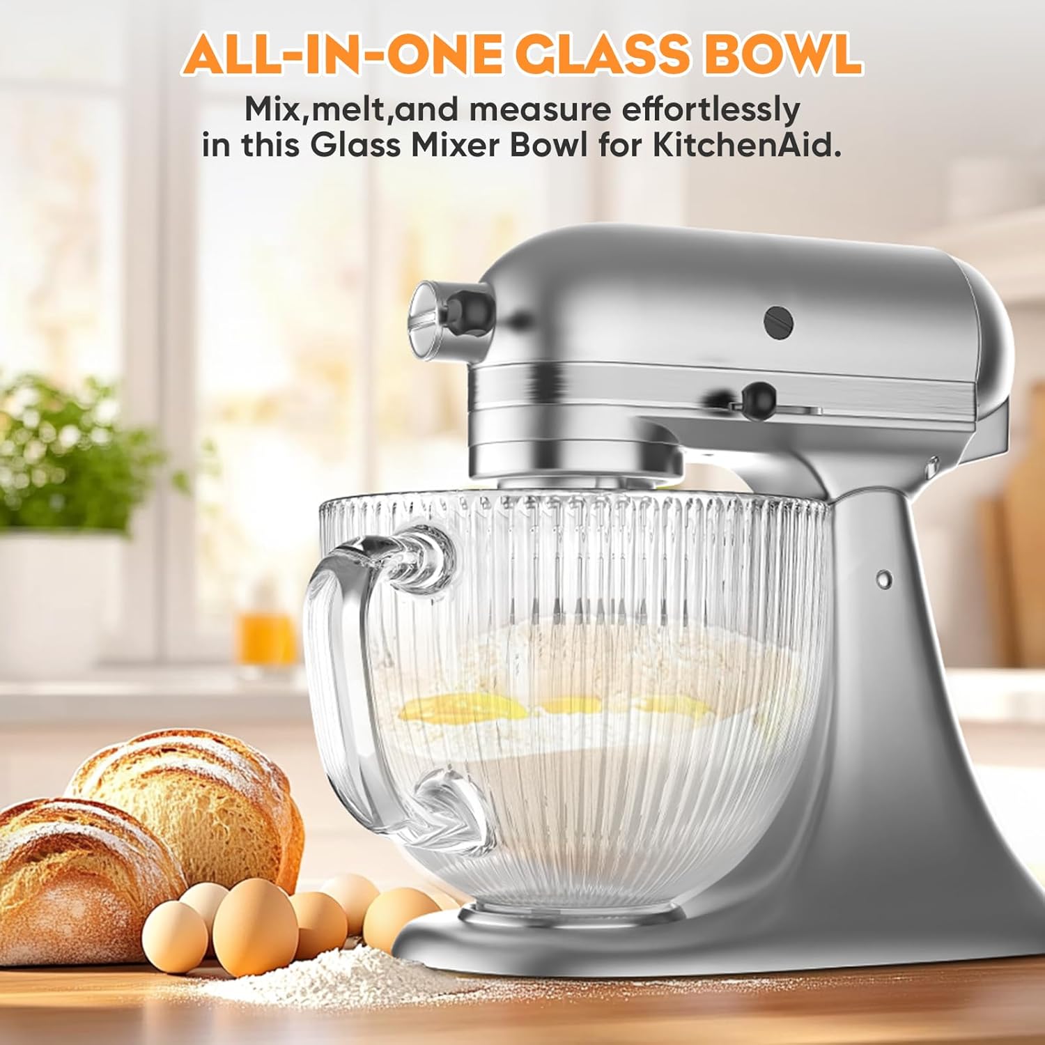 Tigela de vidro GVODE para mis - Stand Mixer Bowl avaliação e preço