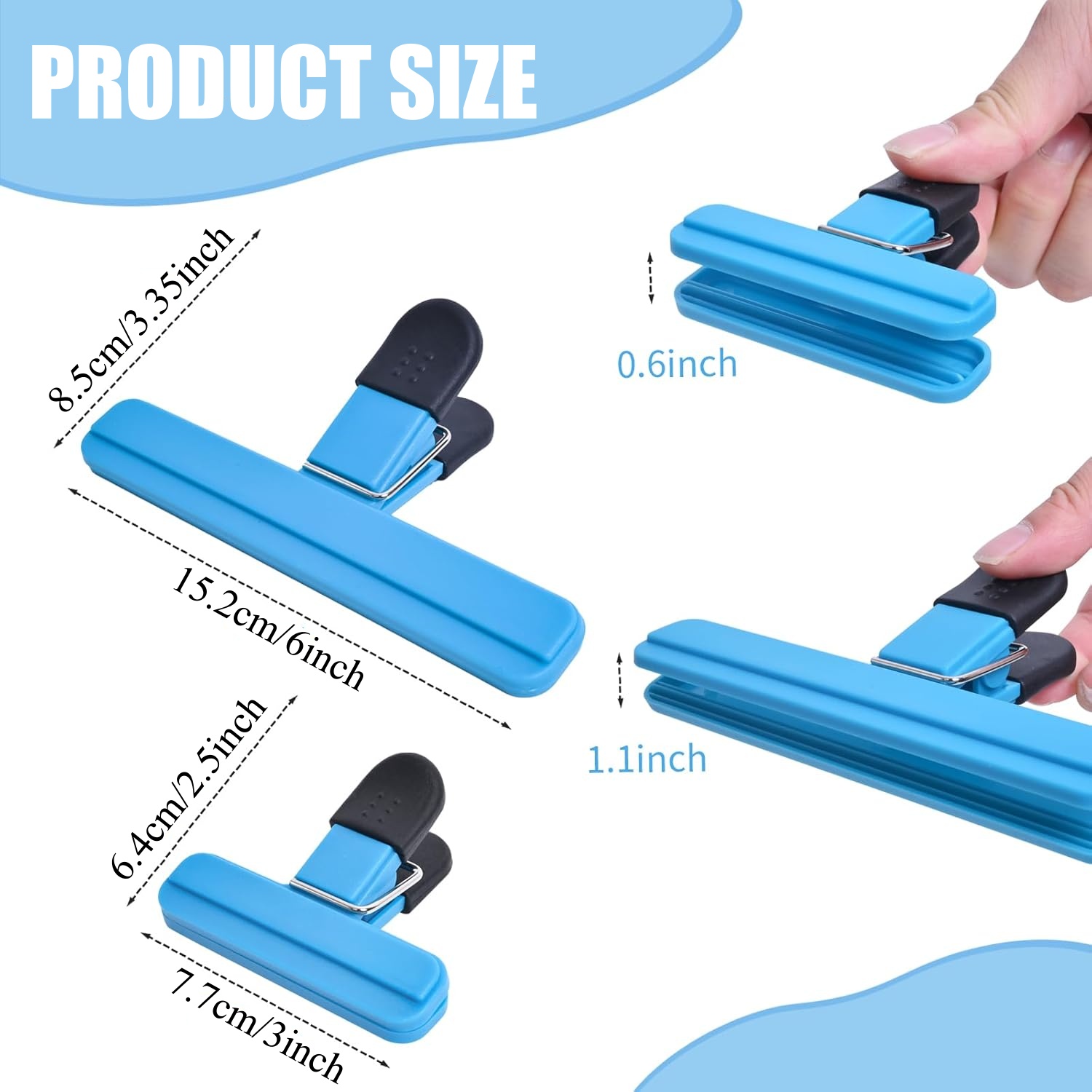 3-12 pçs clipe de vedação mult - Kitchen Appliances Holder avaliação e preço