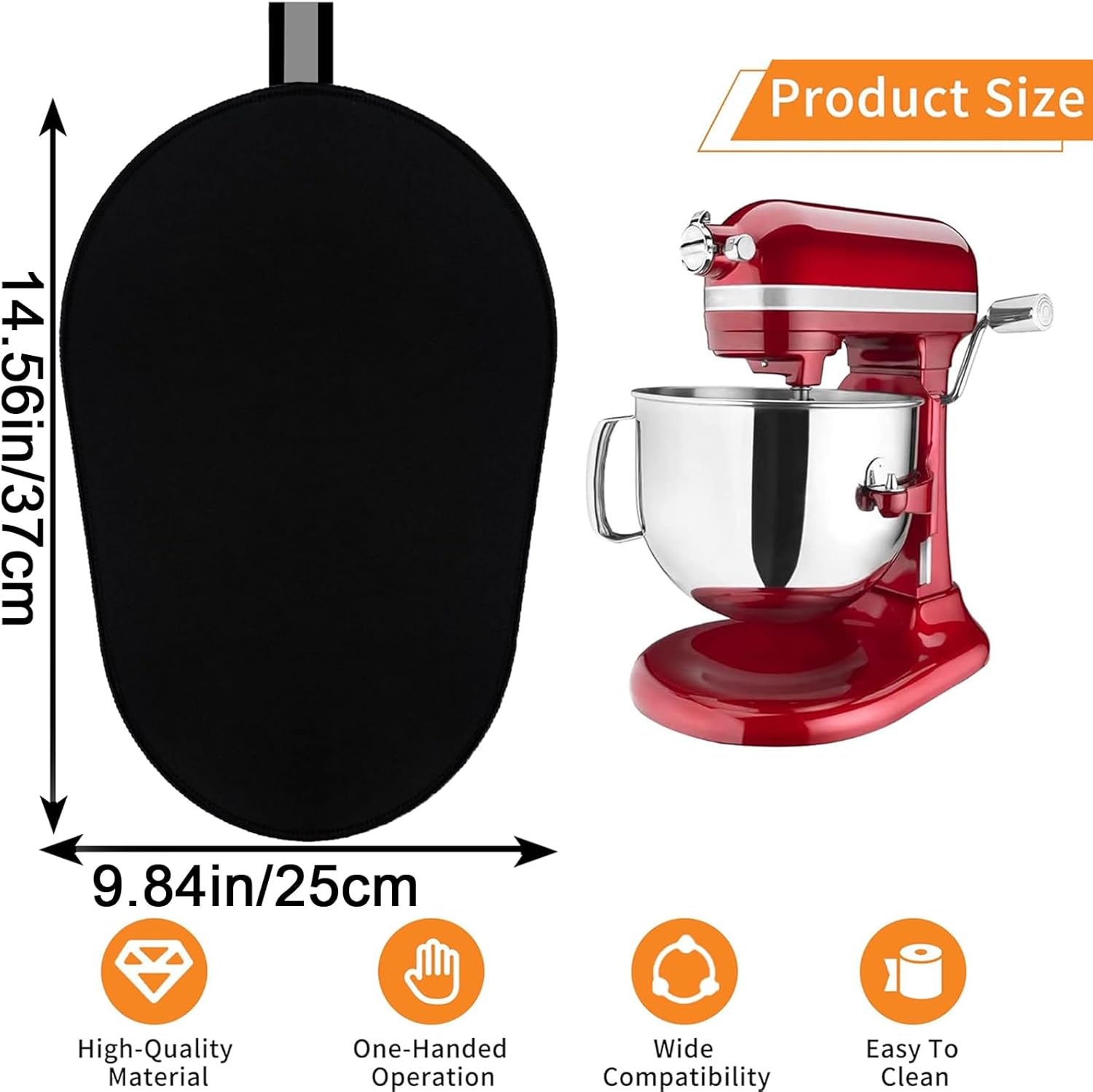 Kitchen Appliance Sliding Mat, - Stand Mixer Bowl avaliação e preço