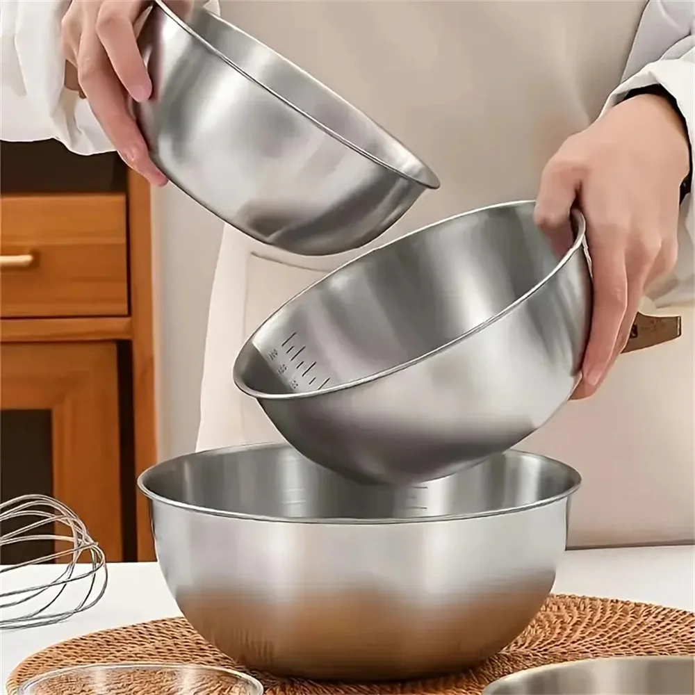 Conjunto de Tigelas de Aço Ino - Stand Mixer Bowl avaliação e preço