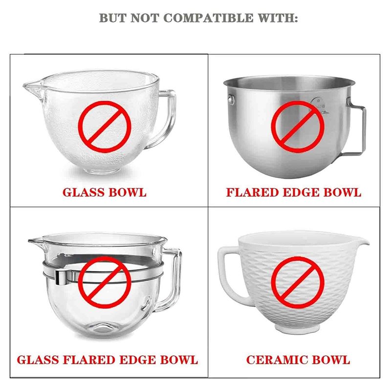 Ycoc-para kitchenaid 5.5-6qt t - Stand Mixer Bowl avaliação e preço