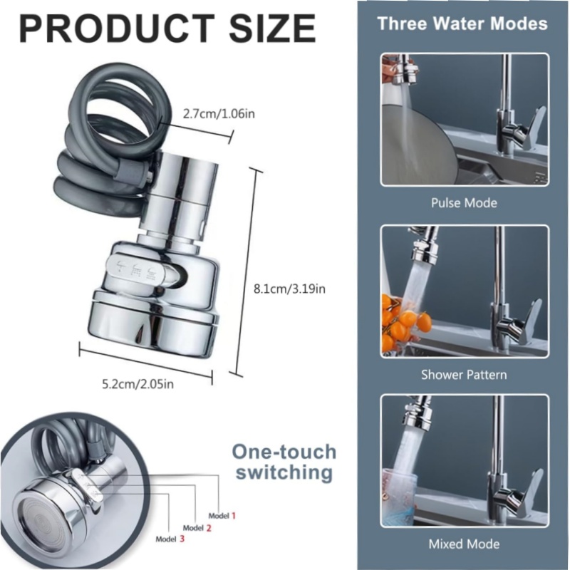Novo 3 modos torneira da pia r - Kitchen Appliances Gift avaliação e preço