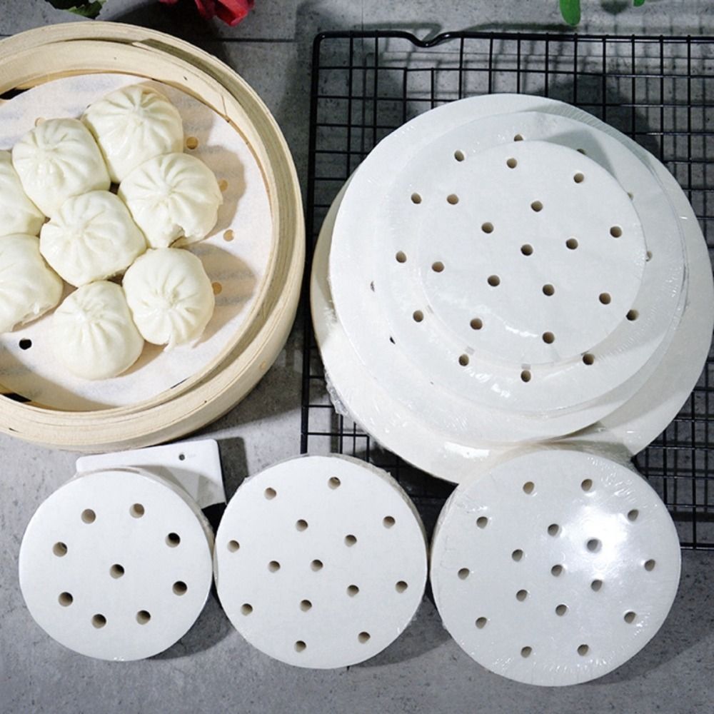 100 pçs papel cozido no vapor  - Kitchen Appliances Restaurant avaliação e preço